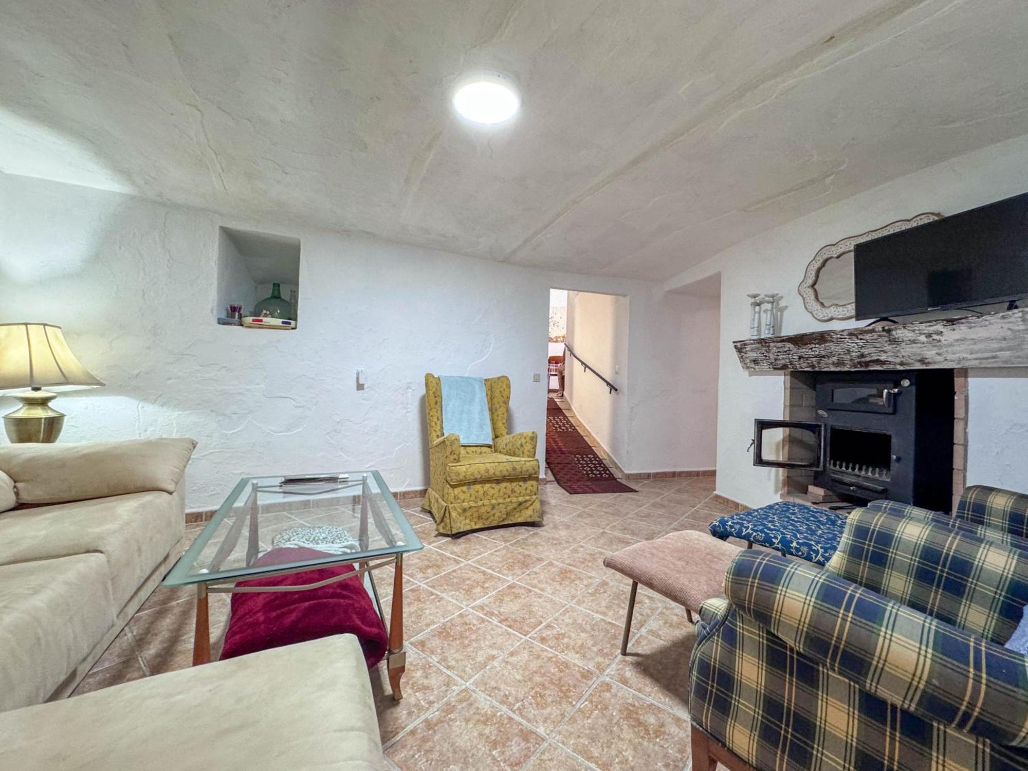 Casa cueva rural con diez dormitorios ideal grandes grupos Freila Exterior foto